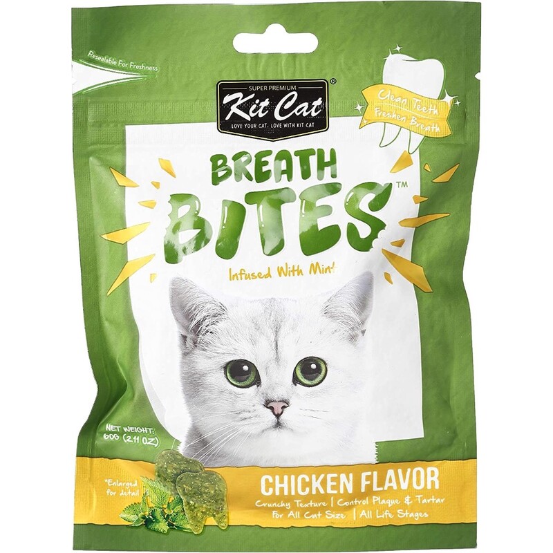 Kit Cat Breath Bites Chicken Flavor 60 g