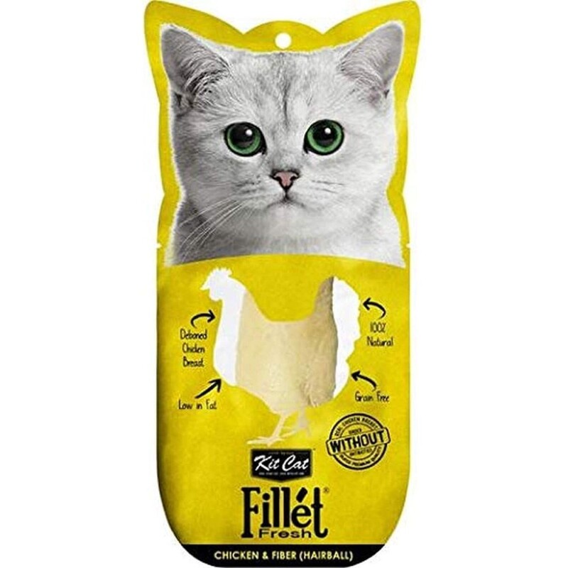 Kit Cat Fillet Chicken & Fiber (Hairball)