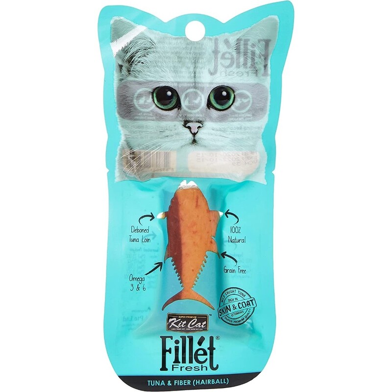 Kit Cat Fillet Tuna & Fiber (Hairball)