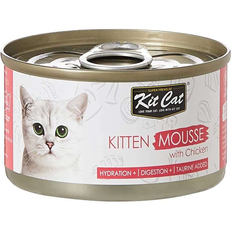 Kit Cat Kitten Mousse with Chicken 80 g
