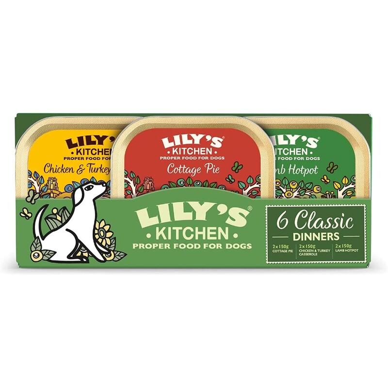 Lily's Kitchen Dog Classic Dinners Multipack Wet Dog Food (150 g)