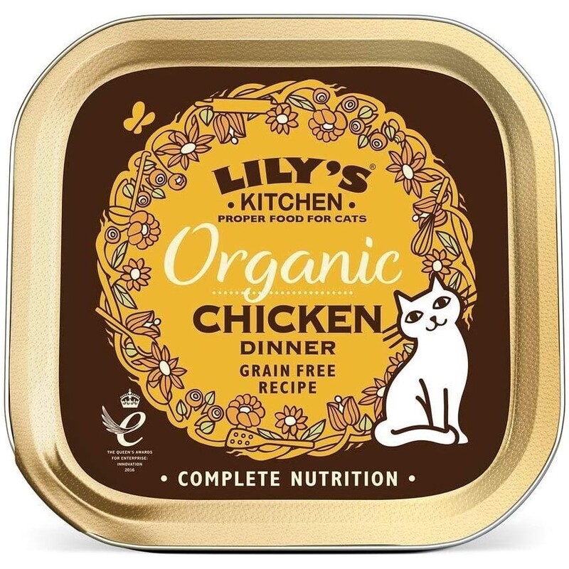 Lily's Kitchen Organic Chicken Dinner Wet Cat Food (85G)