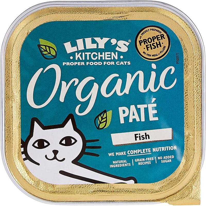 Lily's Kitchen Organic Fish Dinner Wet Cat Food (85G)
