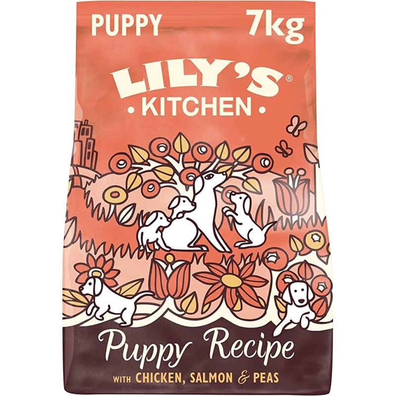 Lily's Kitchen Puppy Recipe with Chicken - Salmon & Peas Dry Food (2.5Kg)