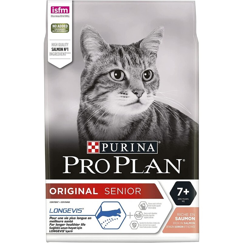 Purina Pro Plan Original Senior Cat Salmon 3Kg