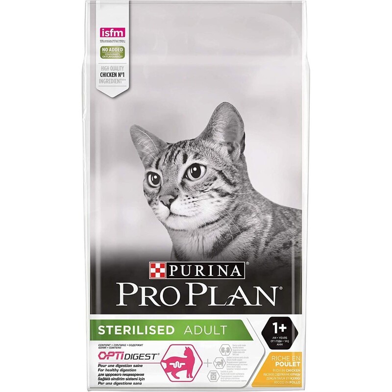 Purina Pro Plan Sterilised Cat Chicken 10Kg