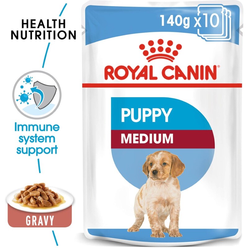 Royal Canin Size Health Nutrition Medium Puppy (Wet Food - Pouches)