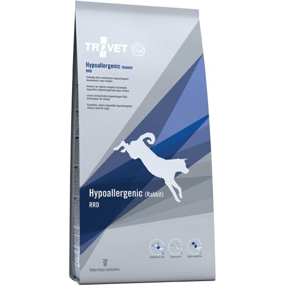 Trovet Hypoallergenic Rabbit Dog Dry Food 3Kg