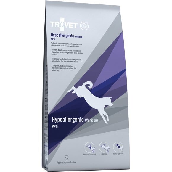 Trovet Hypoallergenic Venison Dog Dry Food 10Kg
