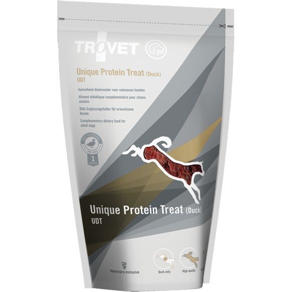 Trovet Unique Protein Dog Treat Duck 125G / Udt