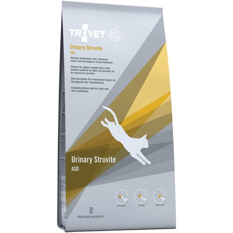 Trovet Urinary Struvite Cat Dry Food 3Kgs