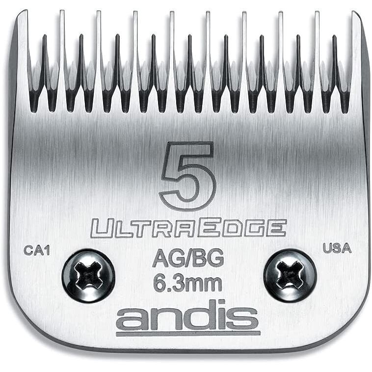Andis UltraEdge Detachable Blade for Pet Clippers - Size 5 Skip Tooth/6.3mm