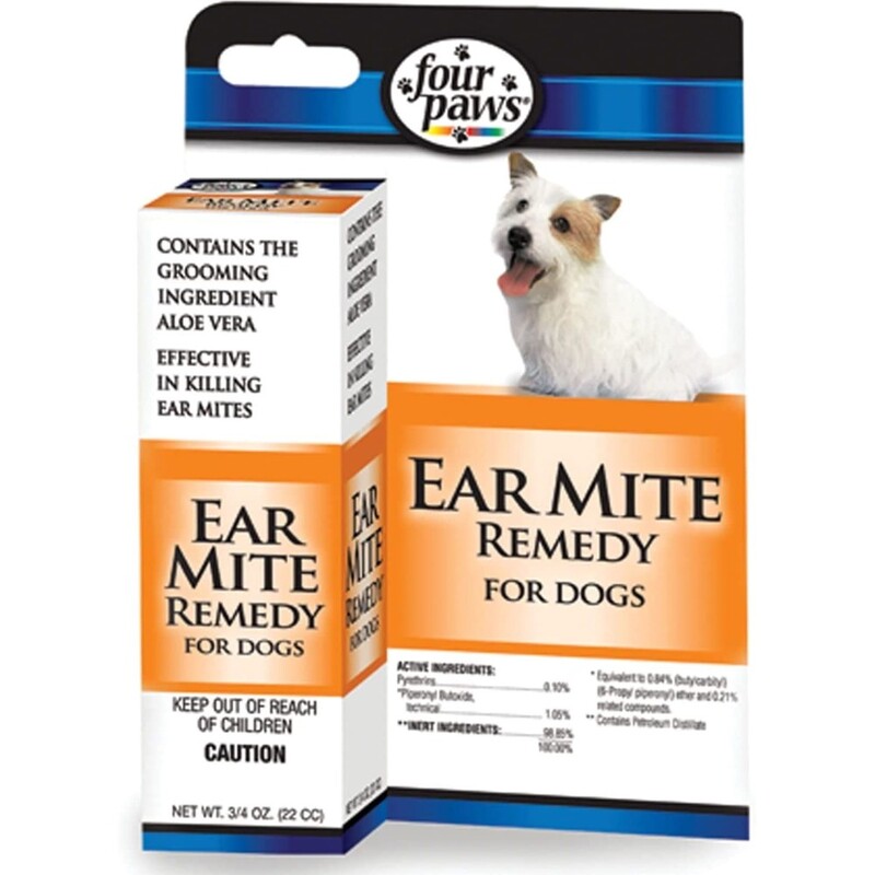 Four Paws Dog Ear Mite Remedy - 0.75Oz