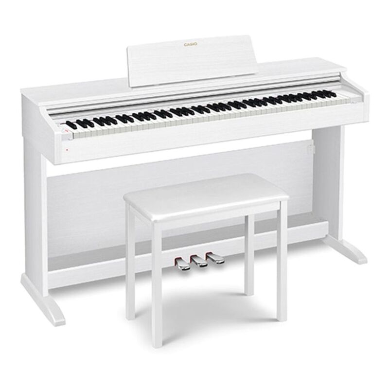 Casio AP-270 Celvanio 88-Key Digital Piano with Bench - White
