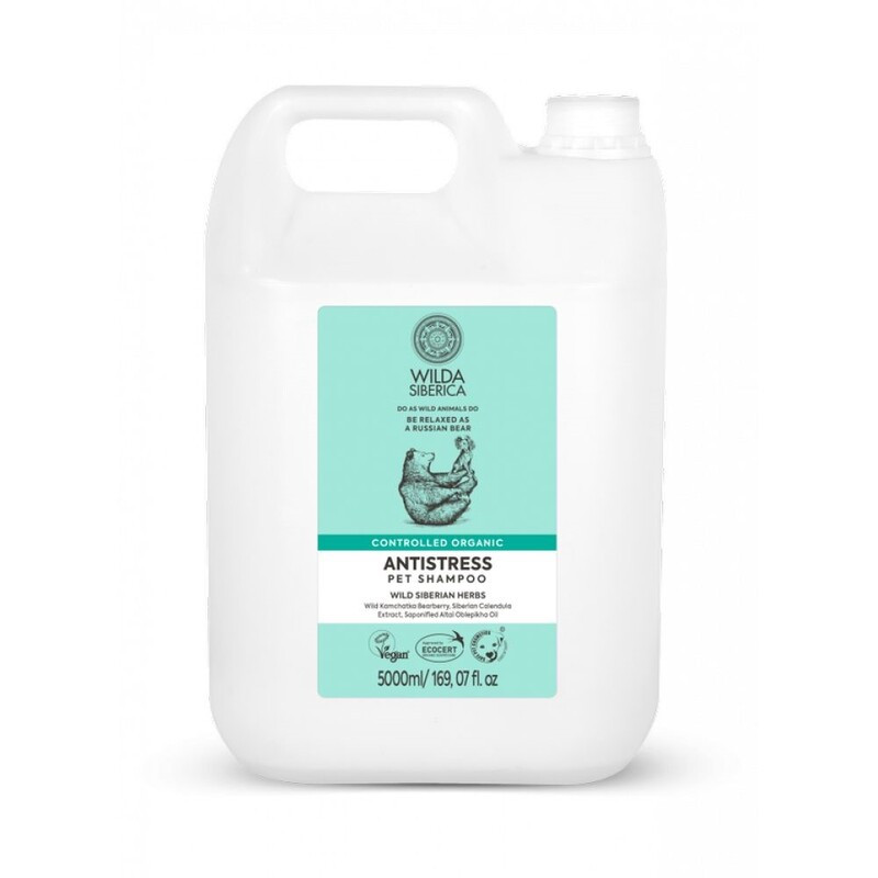 Wilda Siberica Controlled Organic Antistress Pet Shampoo 5L