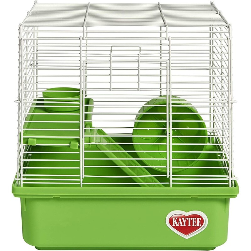 Kaytee My First Home 13.5 x 11 Inch 2-Story Hamster Cage