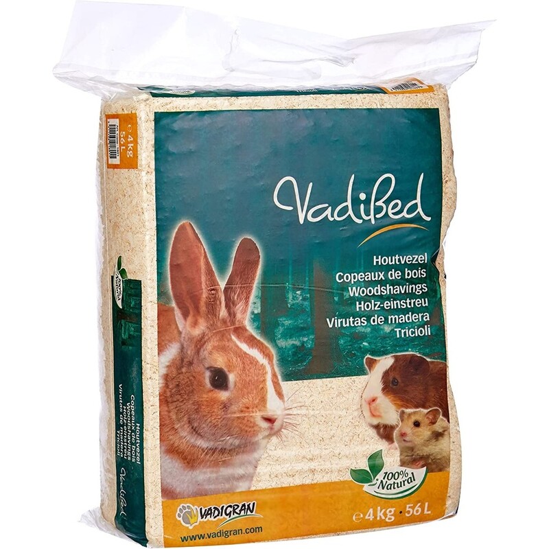 Vadigran Vadibed Wood Chips For Small Animals 56 L - 4 Kg