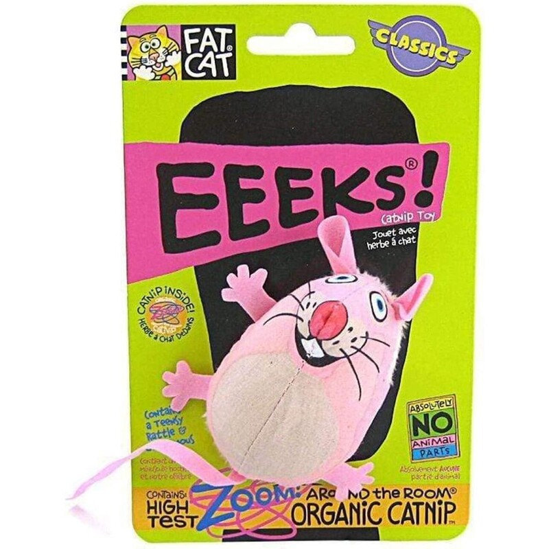 Petmate Fat Cat Classic Eeeks! Original