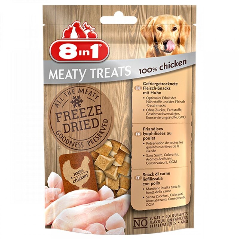 8IN1 Dog Freeze Dried Chicken 50 g 32