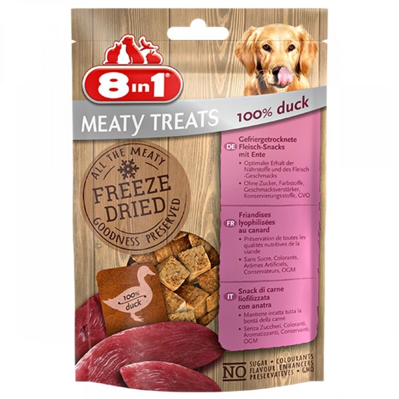8IN1 Dog Freeze Dried Duck 50 g 32