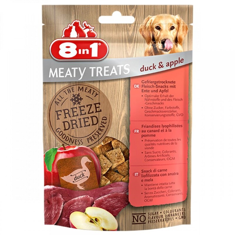 8IN1 Dog Freeze Dried Duck/Apple 50 g 32