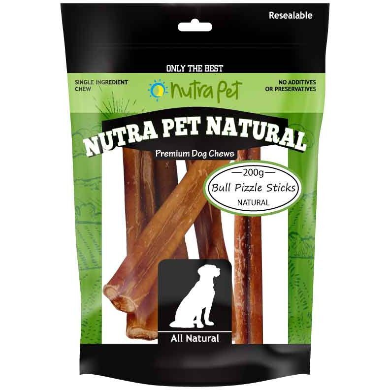 Nutrapet Pizza Sticks Dry Dog Food Treats 350g