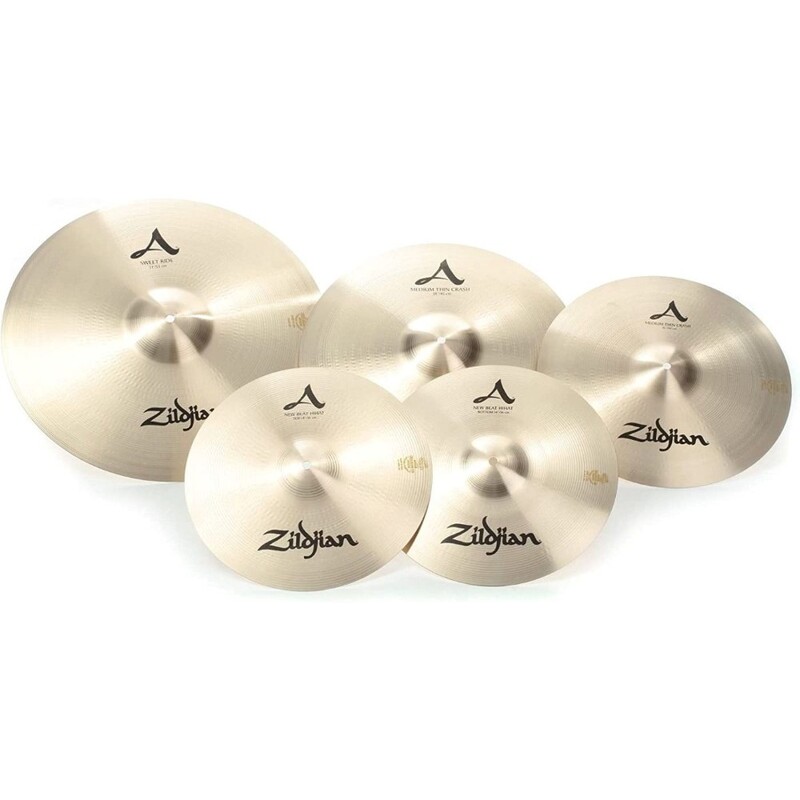 Zildjian A Cymbal Set (14 / 16 / 21-inch - with free 18-inch Medium Thin Crash)