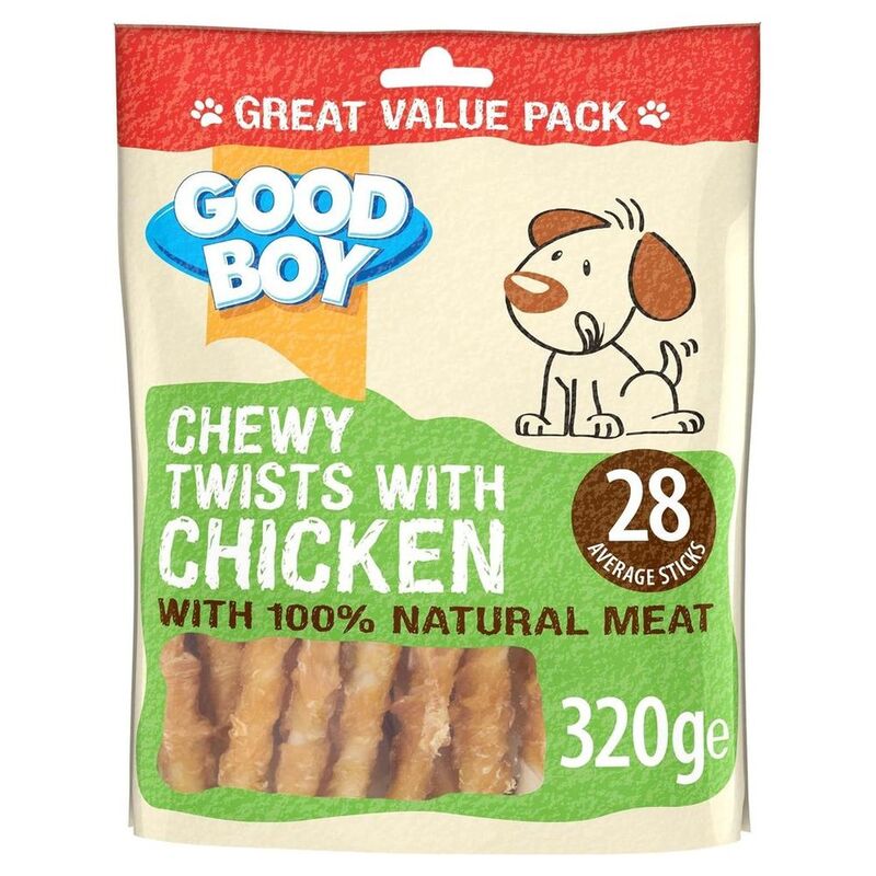 Armitage Chewy Chicken Twists - 320g Value Pack