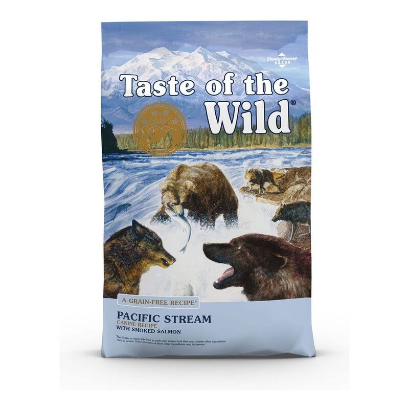 Taste of The Wild Pacific Stream Canine Recipe with Smoked Salmon 12.7Kg