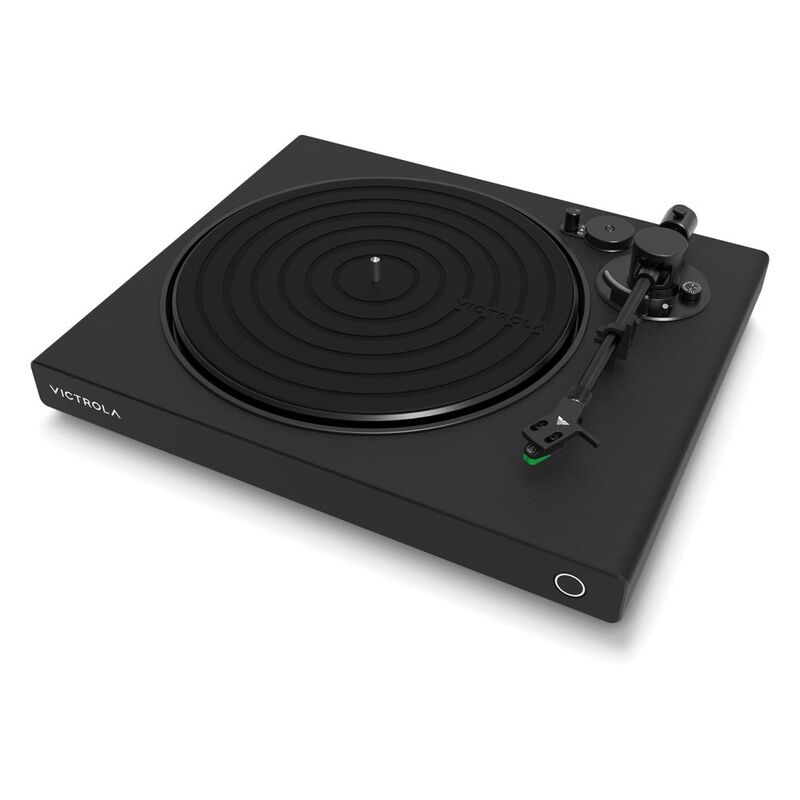 Victrola Vpt-1500 Hi-Res Bluetooth Turntable With At-Vm95E Cartridge - Black