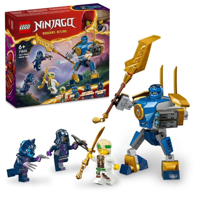 LEGO Ninjago Jay's Mech Battle Pack 71805 (78 Pieces)
