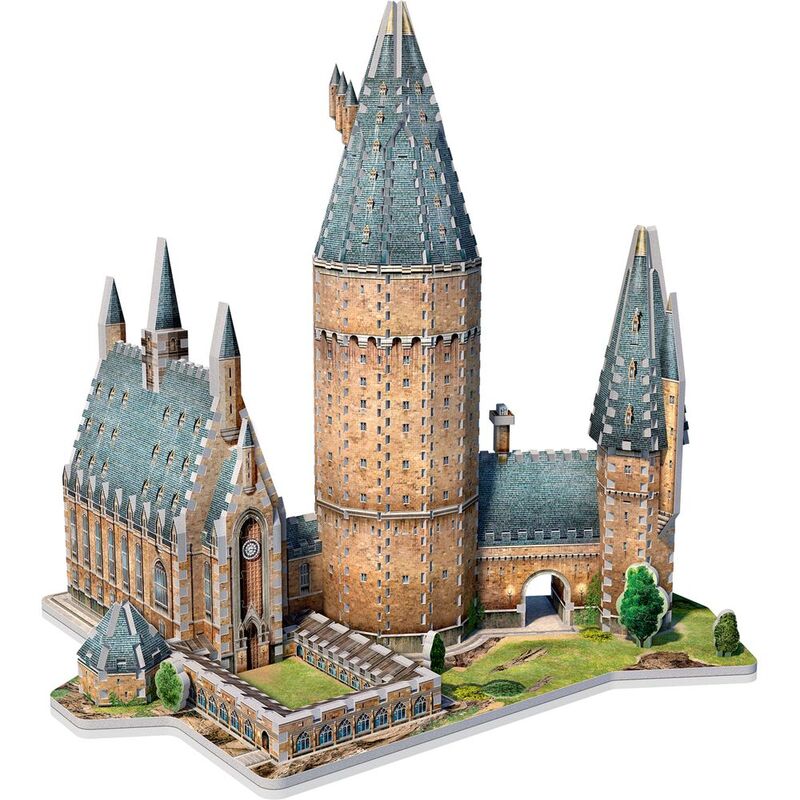 Wrebbit Harry Potter Hogwarts Great Hall 850 Pcs 3D Puzzle