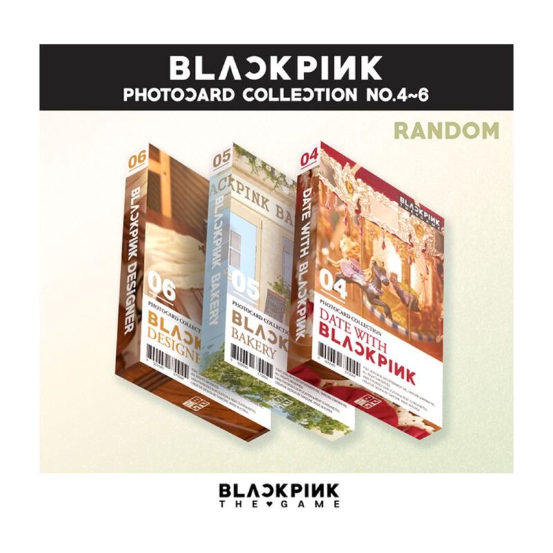 The Game Photocard Collection 4 | Blackpink