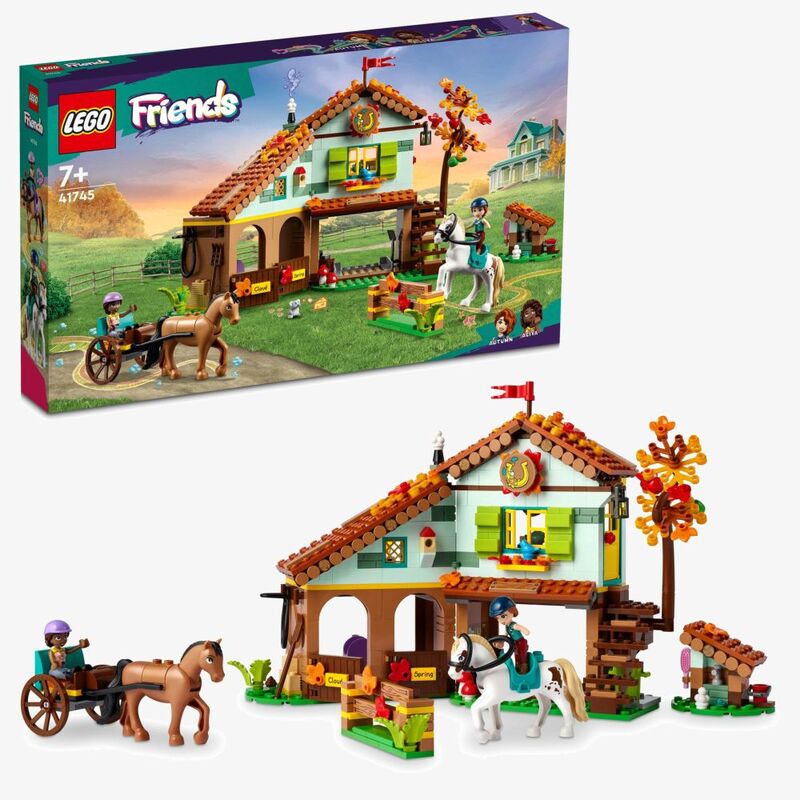 LEGO Friends Autumn's Horse Stable Building Set 41745 (545 Pieces)