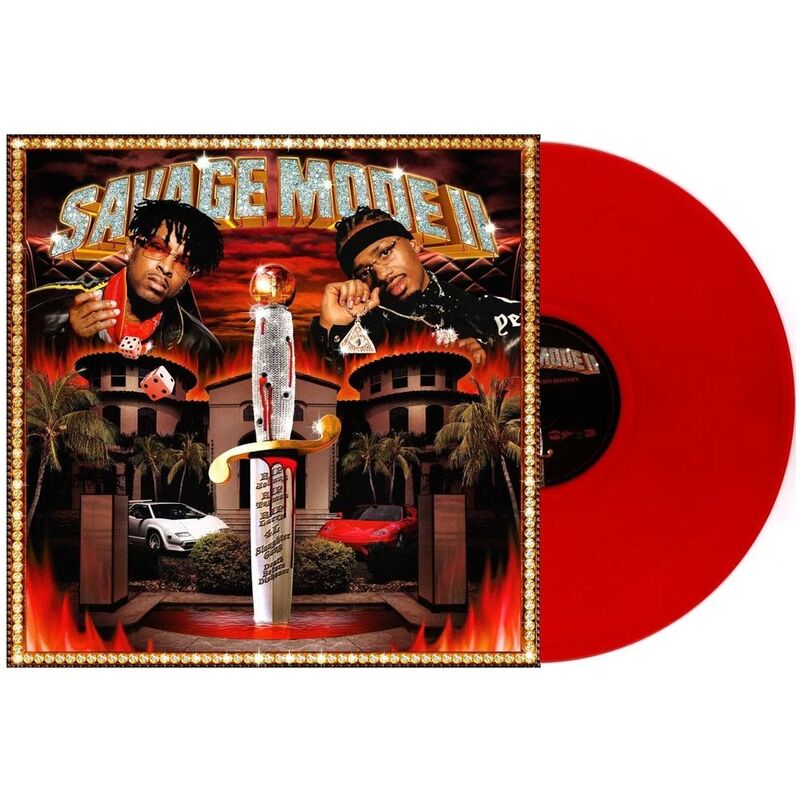 Savage Mode II (Red Colored Vinyl) (Limited Edition) | 21 Savage & Metro Boomin