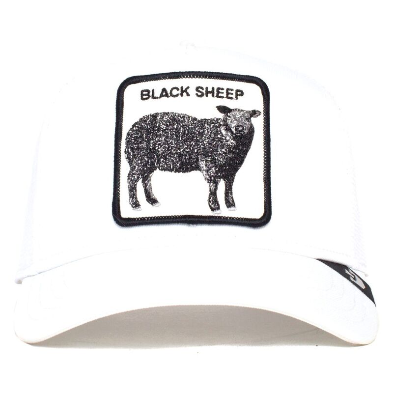 Goorin Bros Platinum Sheep Unisex Trucker Caps White
