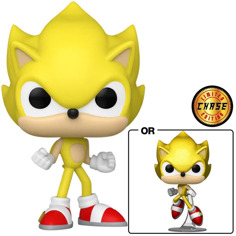 Funko Pop Games Sonic Super Sonic (*with chase) Vinyl Figure