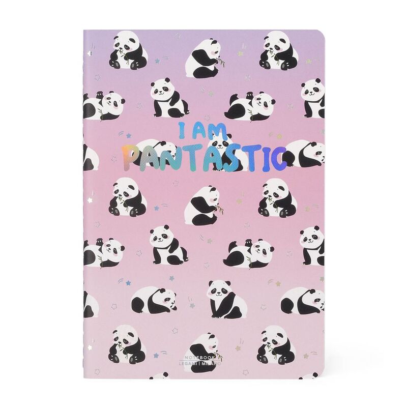 Legami Notebook - Quaderno - Medium (A5) - Lined - Panda