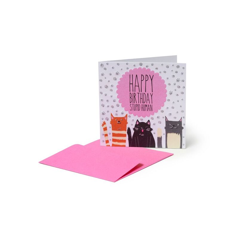 Legami Greeting Card - Small - Kitty (7 x 7 cm)