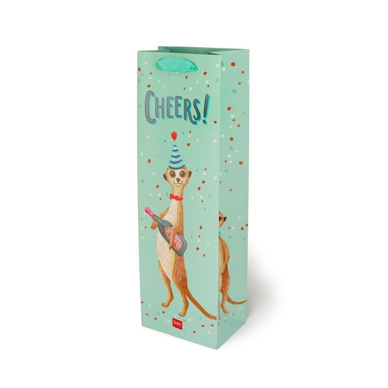 Legami Gift Bag - Bottle - Meerkat