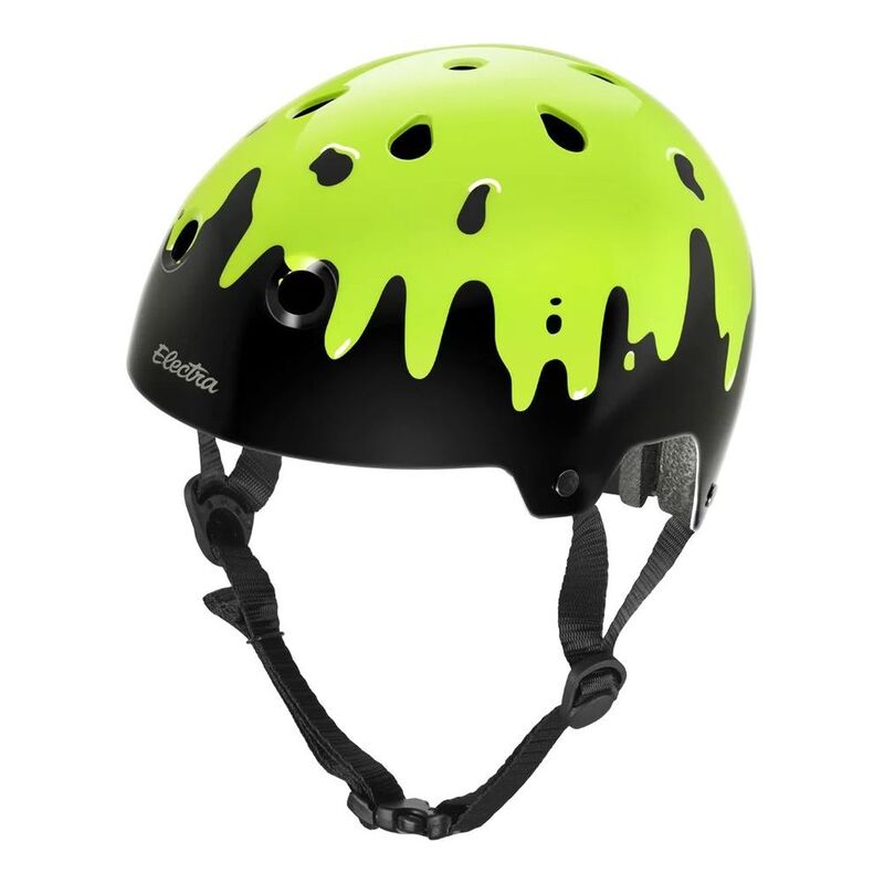 Electra Lifestyle Helmet Slime Black/Green (Size S)