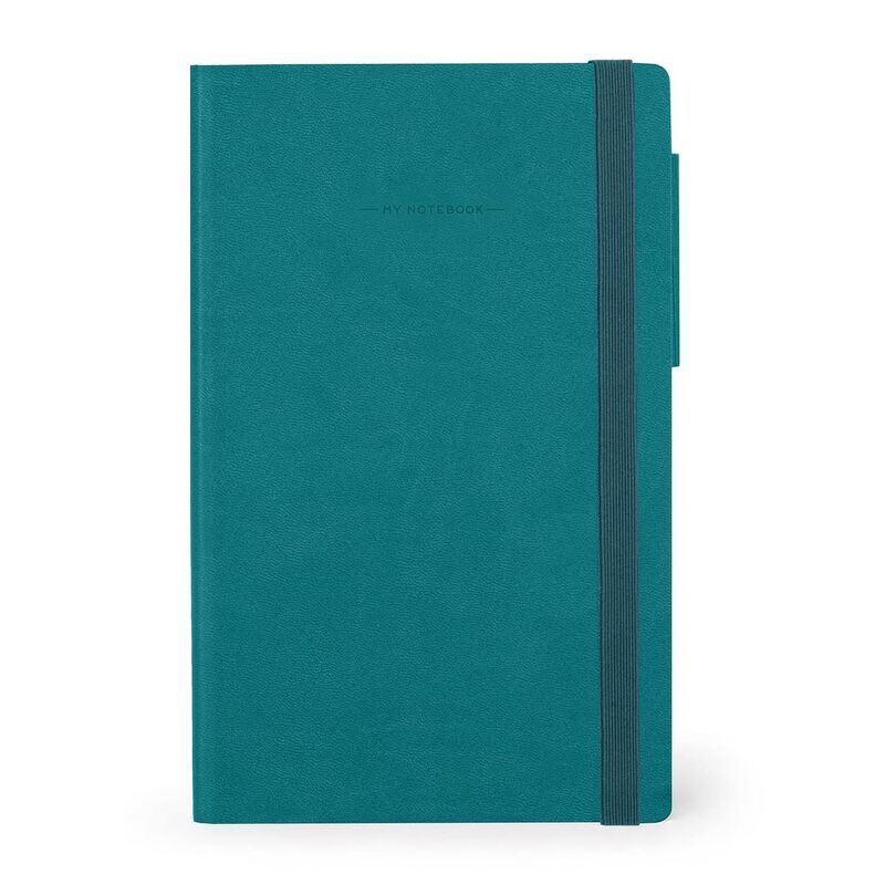 Legami My Notebook - Medium (A5) - Lined - Malachite Green