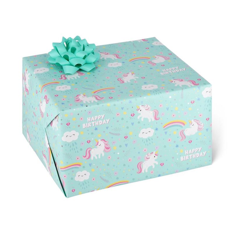 Legami Gift Wrapping Paper - Unicorn (200 x 70 cm)