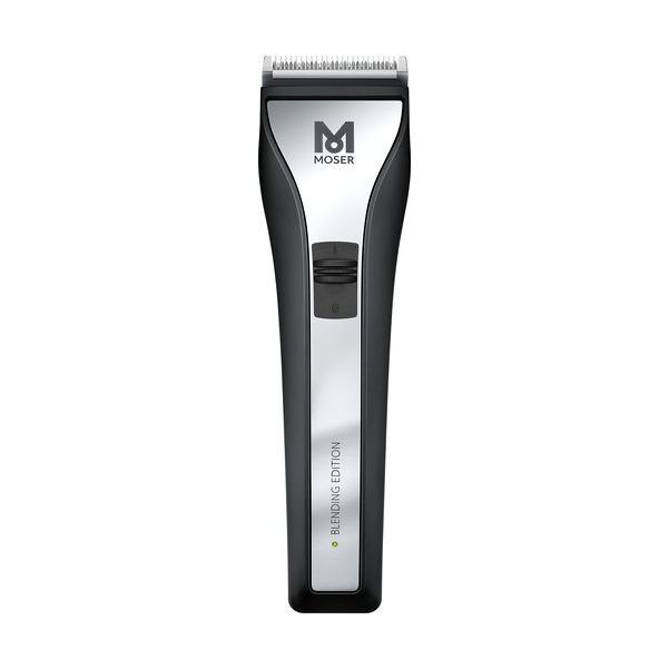 Moser Chrom2Style Blending Edition Professional Blending Hair Clipper - Black/Silver