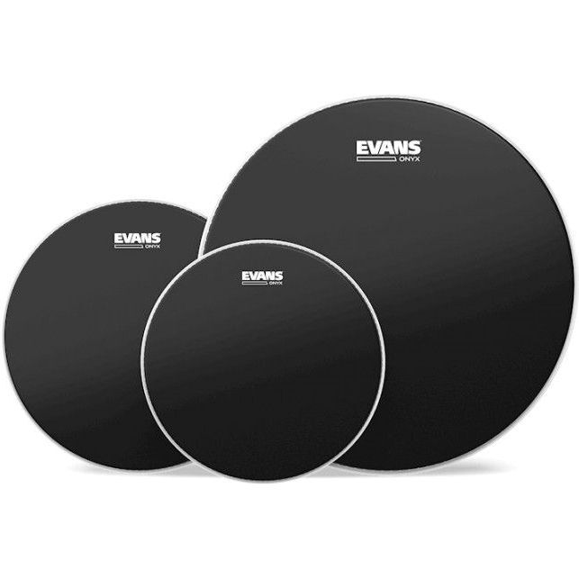 Evans ONYX Frosted Rock Tom Pack (10 / 12 / 16-inch)