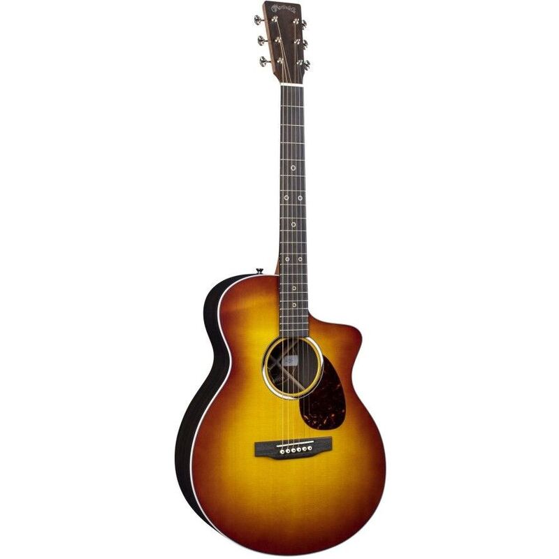 Martin SC13E Special Burst Road Series Acoustic-Electric Guitar - Sitka Spruce Top / Ziricote Veneer Back and Sides - Gloss (Martin Gig Bag Included)