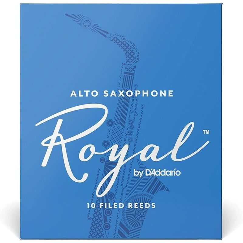Rico RJB1030 - Royal Alto Saxophone Reeds - Strength 3.0 - Box Of 10 Pieces