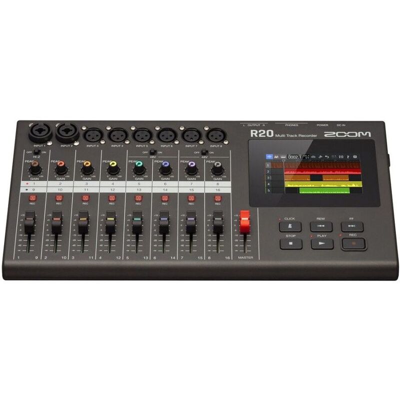 Zoom R20 16-track Recorder - Interface - Controller Workstations