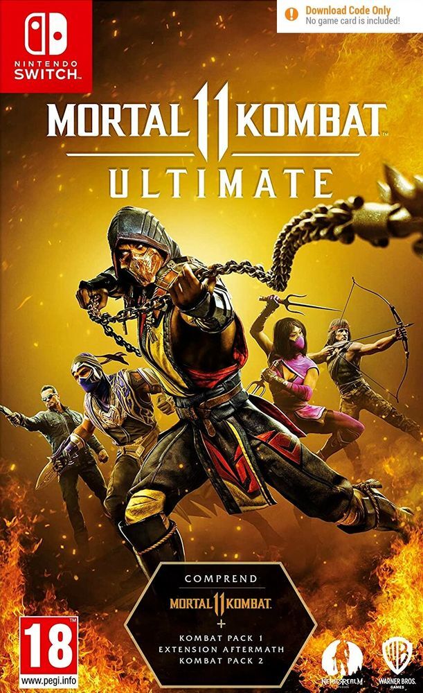 Mortal Kombat 11 Ultimate - Nintendo Switch (Code in Box)