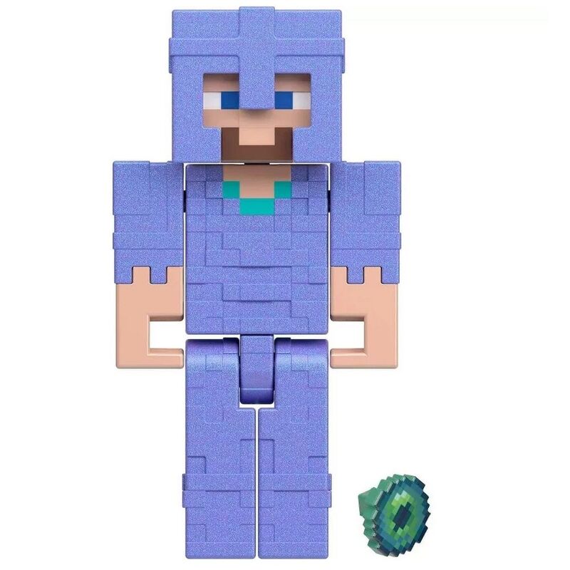 Mattel Minecraft Build A Portal Stronghold Steve Figure HLB14